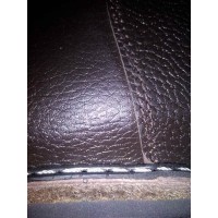 Монголки мужские натуральные высокие коричневые, войлочнорезиновая подошва