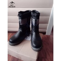 Сапоги зимние мужские натуральные 'Полюс', натуральная овчина, войлочнорезиновая подошва