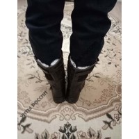 Монголки мужские натуральные коричневые с замком, литая подошва Монголки мужские натуральные коричневые с замком, литая подошва