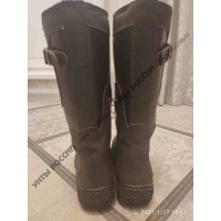 Монголки женские натуральные коричневые, литая подошва