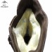 Монголки женские натуральные коричневые, резиновая подошва (арт. 40049)