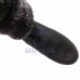 Унты женские натуральные короткие черные с замком, литая подошва