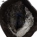 Монголки мужские натуральные короткие коричневые, литая подошва (арт. 40098)