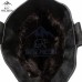 Монголки мужские натуральные короткие черные, литая подошва (арт. 40099)