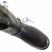 Монголки мужские натуральные коричневые с замком, литая подошва (арт. 40102)