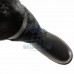Унты мужские натуральные короткие черные, войлочная подошва