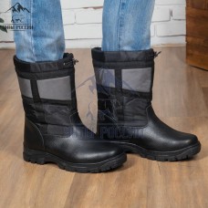 Сапоги мужские натуральные 'Полюс', натуральная овчина, литая подошва