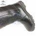 Монголки мужские натуральные черные кожаные, литая подошва (арт. 60016)