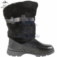 Унты мужские короткие, полностью натуральные, литая подошва, серия «Варяг»